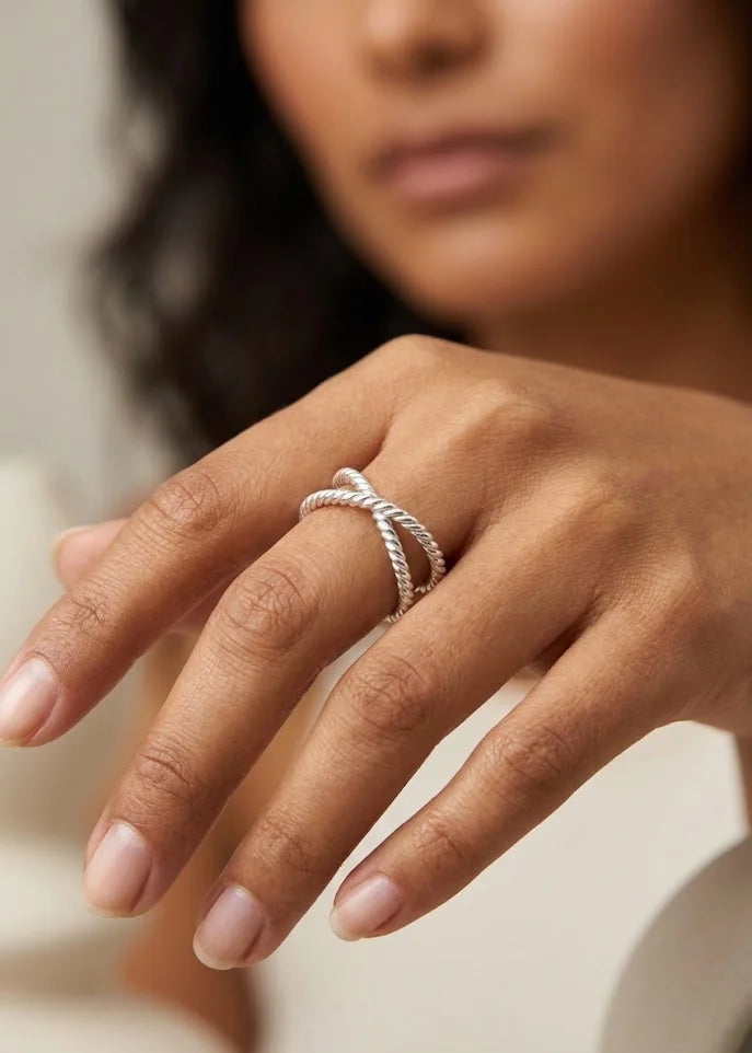 Anillo de plata - Knot