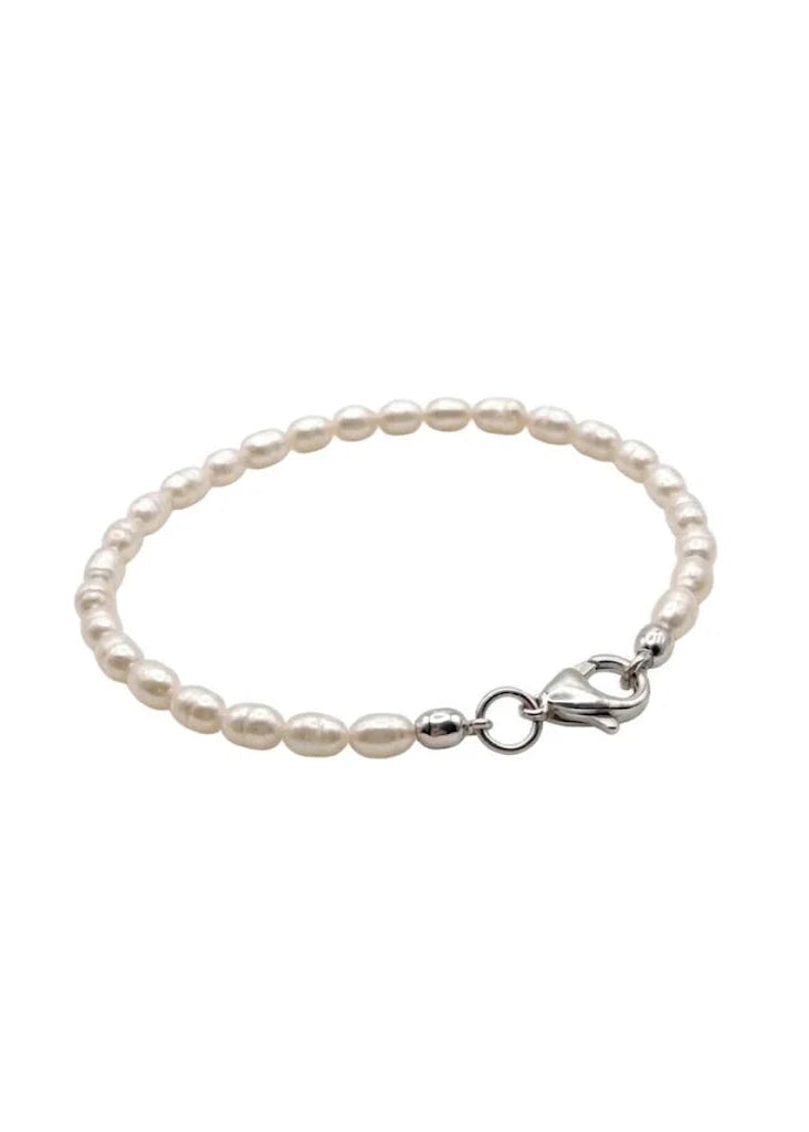 Pulsera de plata - Mini Perla