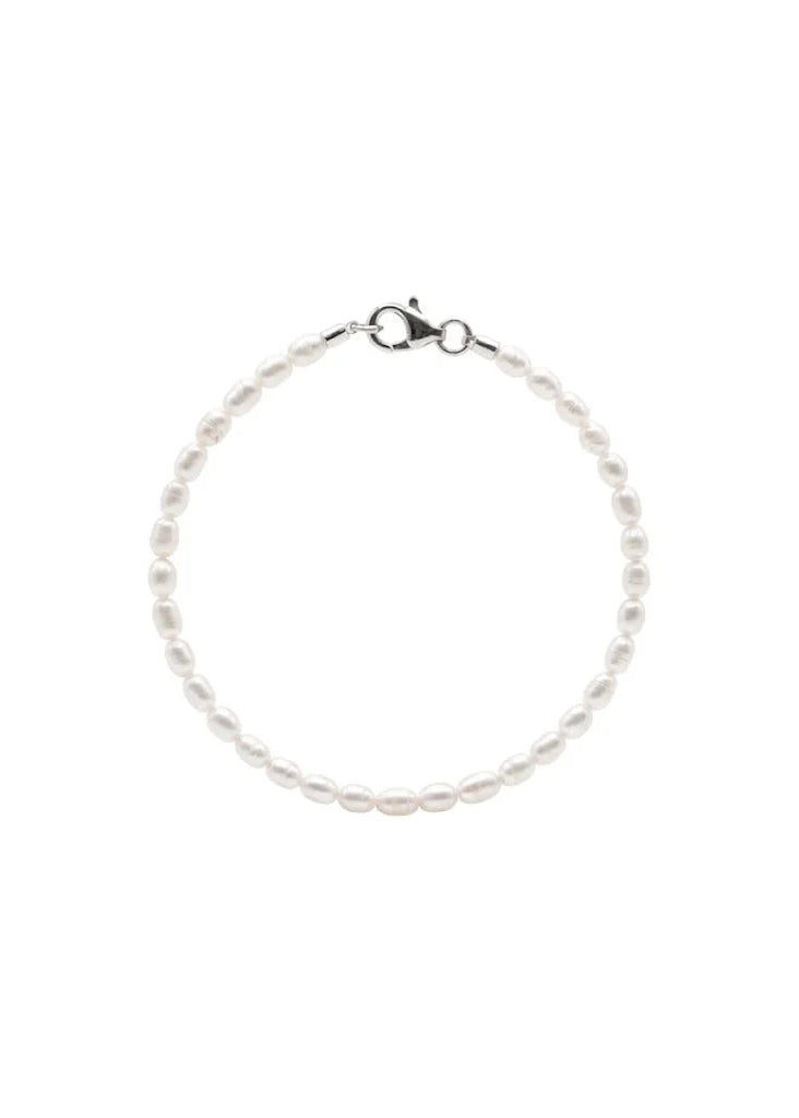 Pulsera de plata - Mini Perla