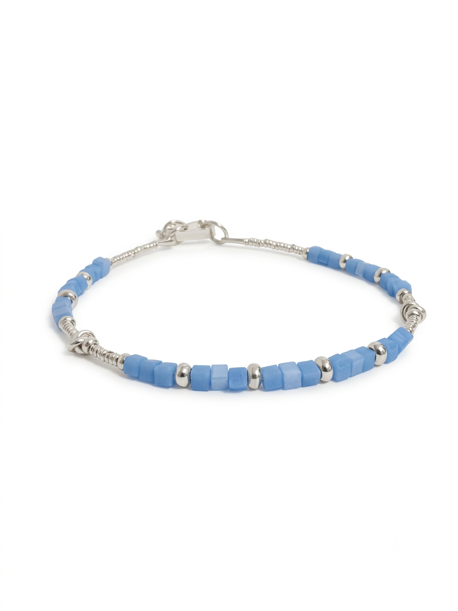 Pulsera de plata - Amatista