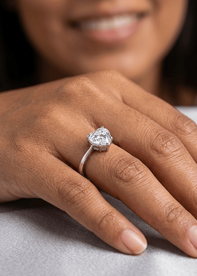 Anillo de compromiso - valentina corazon