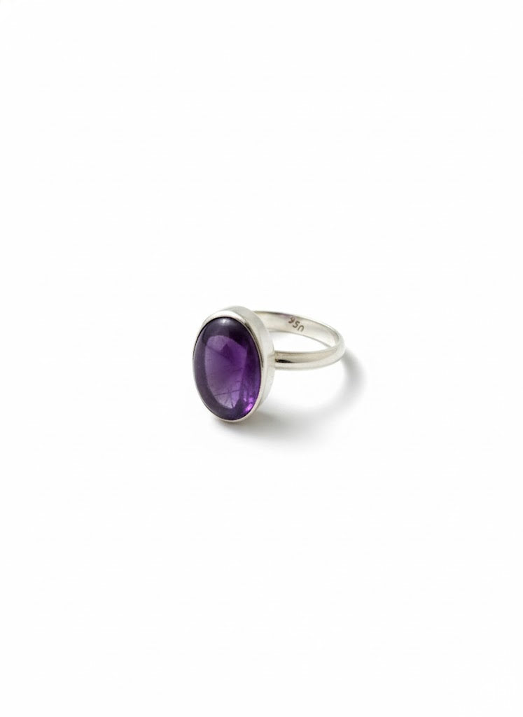 Anillo de plata - Aura Violet