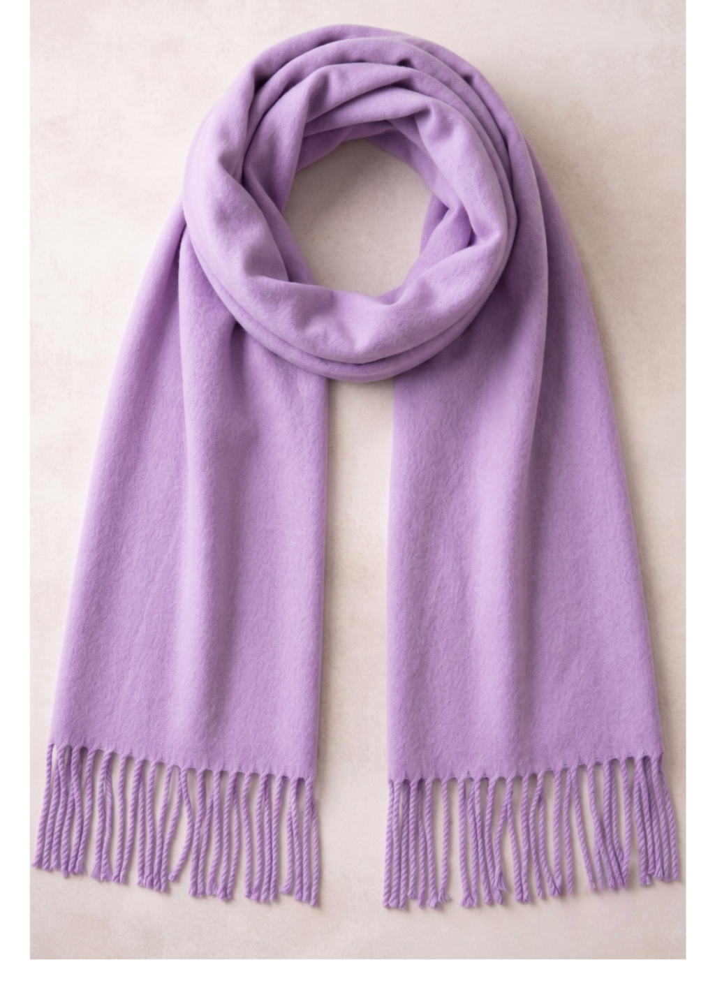 Bufanda de Alpaca Lila