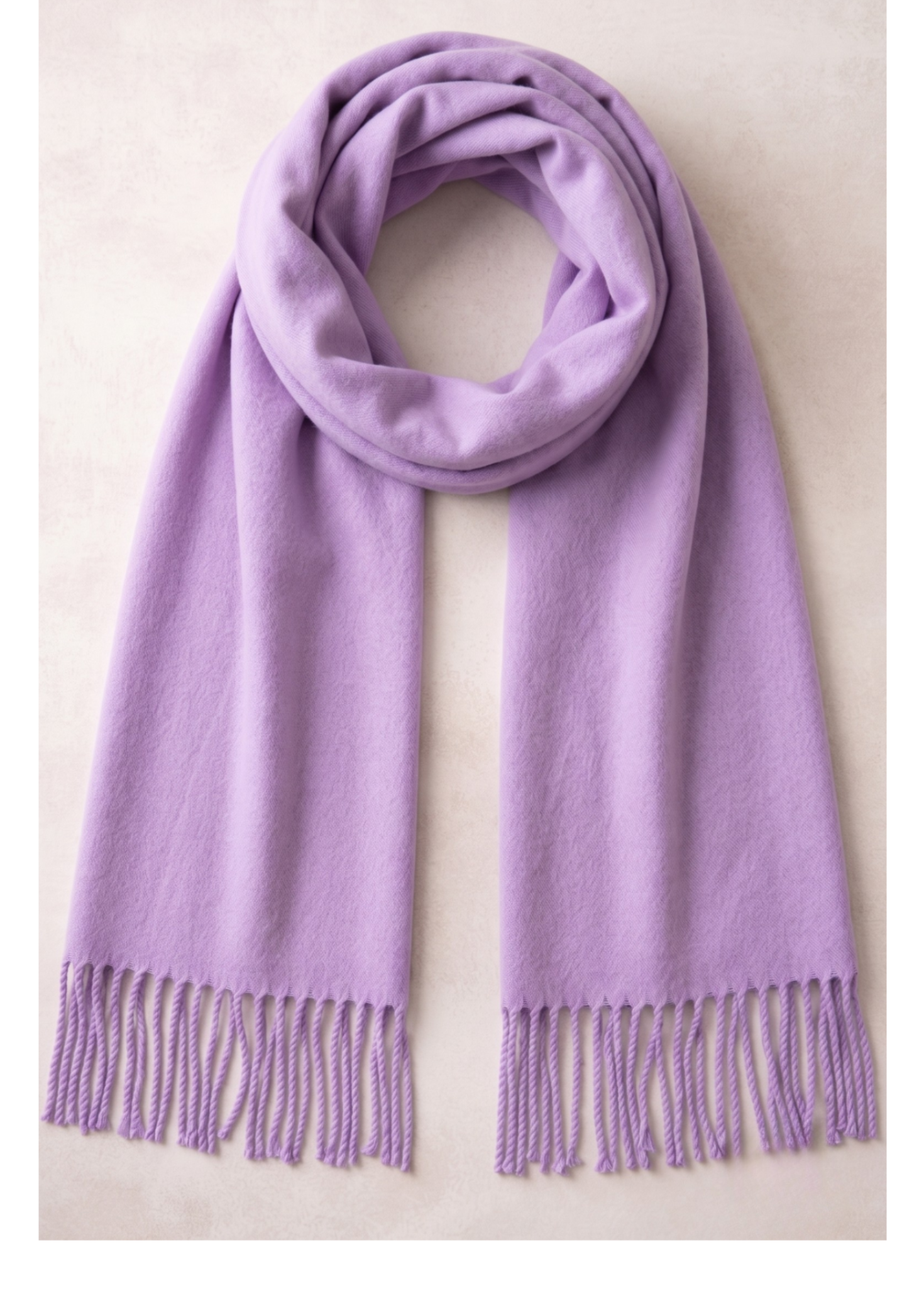 Bufanda de Alpaca Lila
