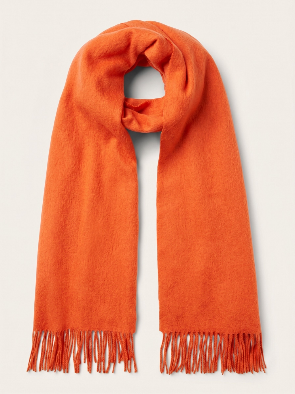 Bufanda de Alpaca Naranja