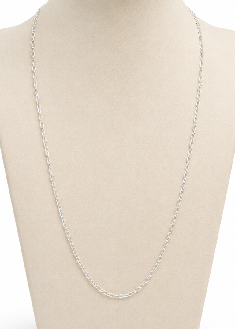 Cadena de plata de varón - Prestige
