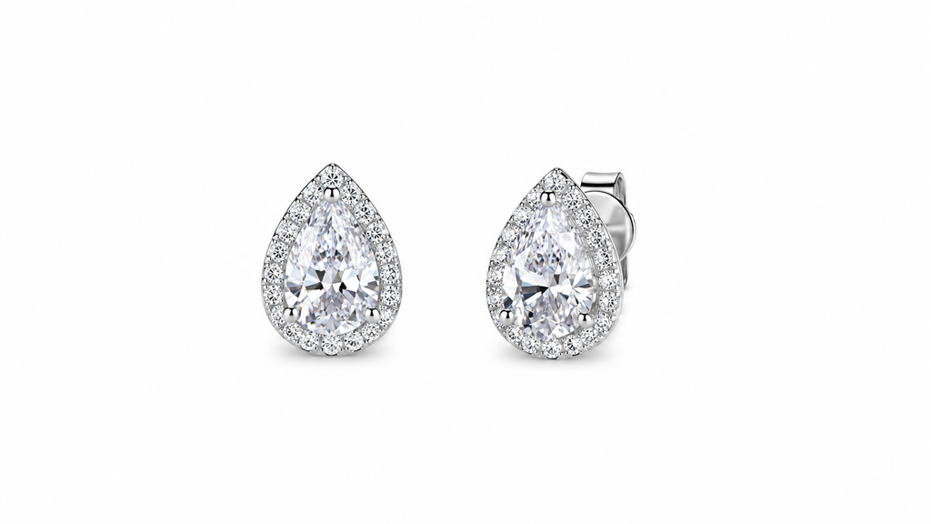 Aretes Gotas de Cristal