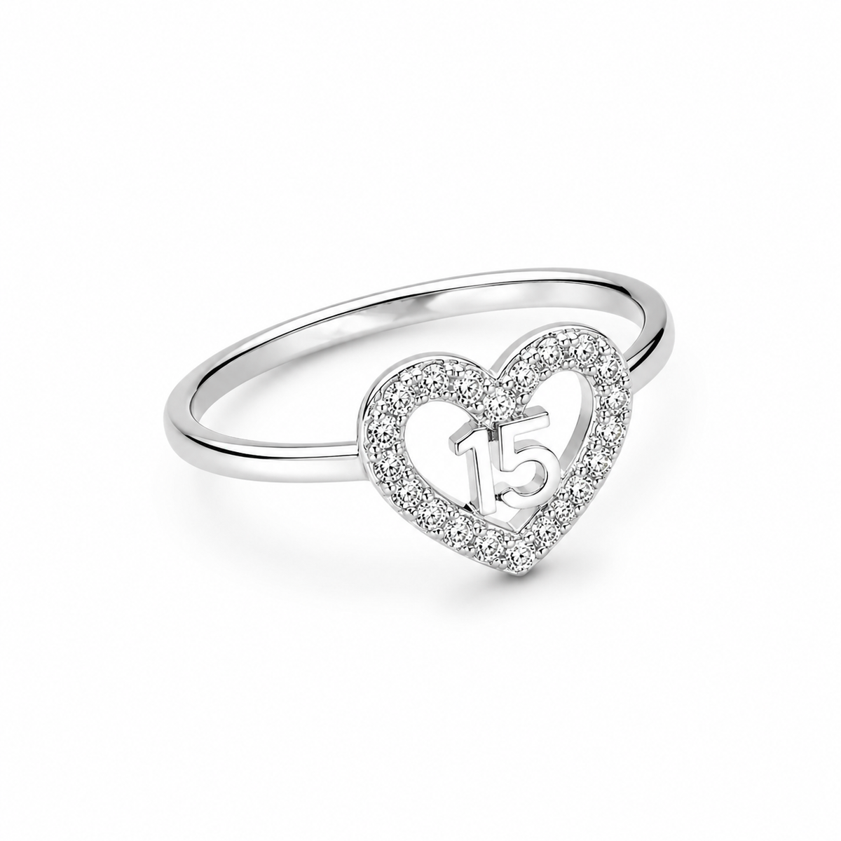 Anillo de plata - Eterna Quinceañera