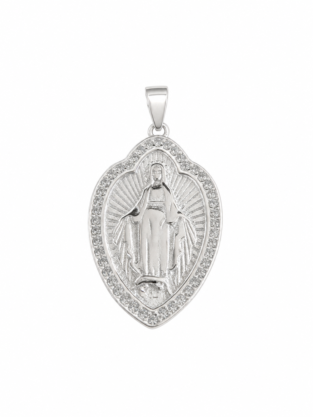 Dije de plata - Virgen de la medalla milagrosa