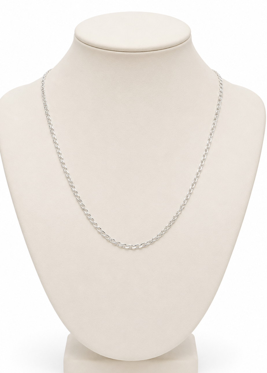 Cadena de plata Varón - Alpha