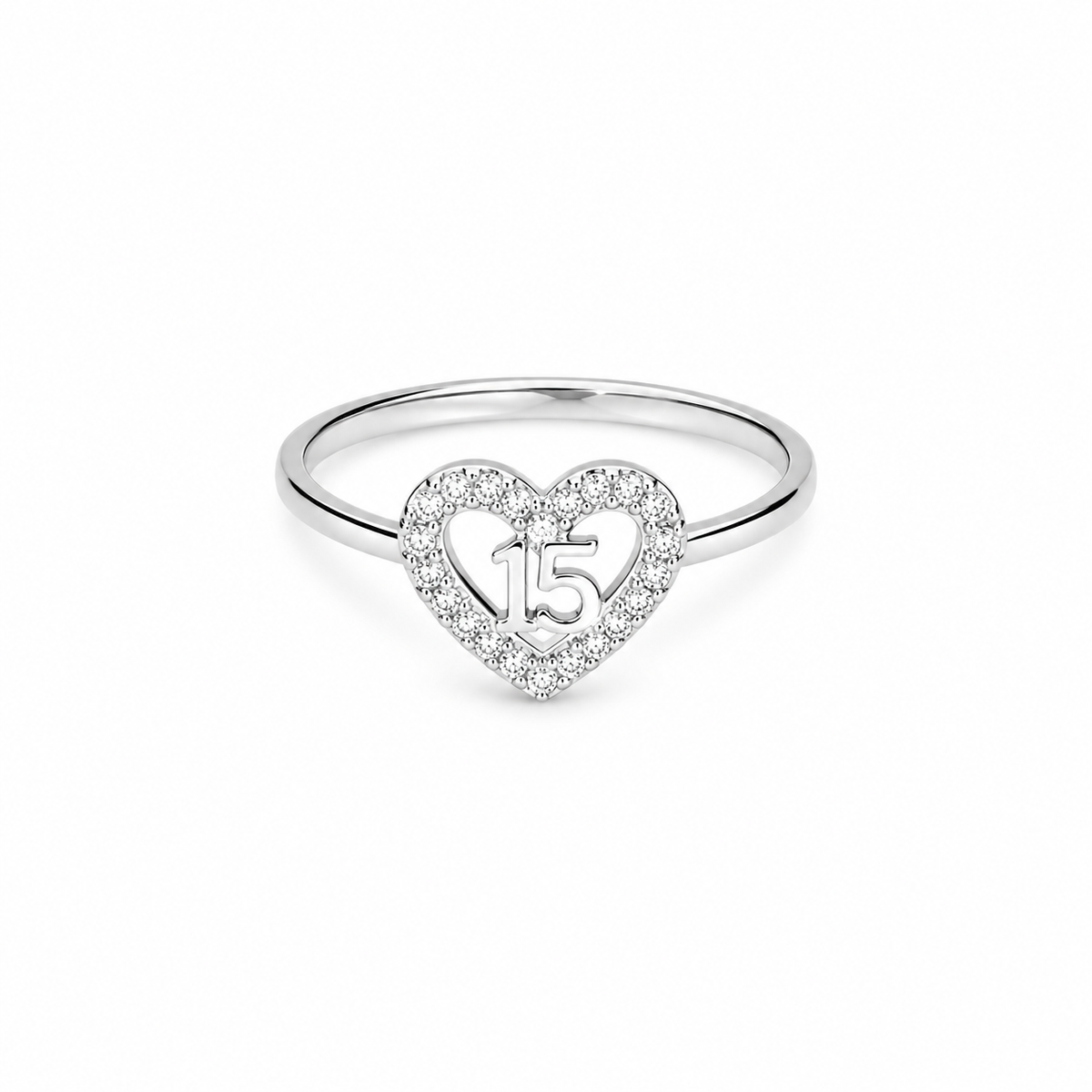 Anillo de plata - Eterna Quinceañera