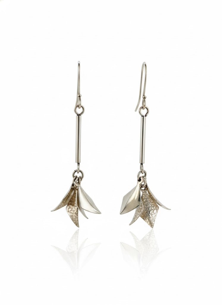 Aretes de plata - Flore Drops