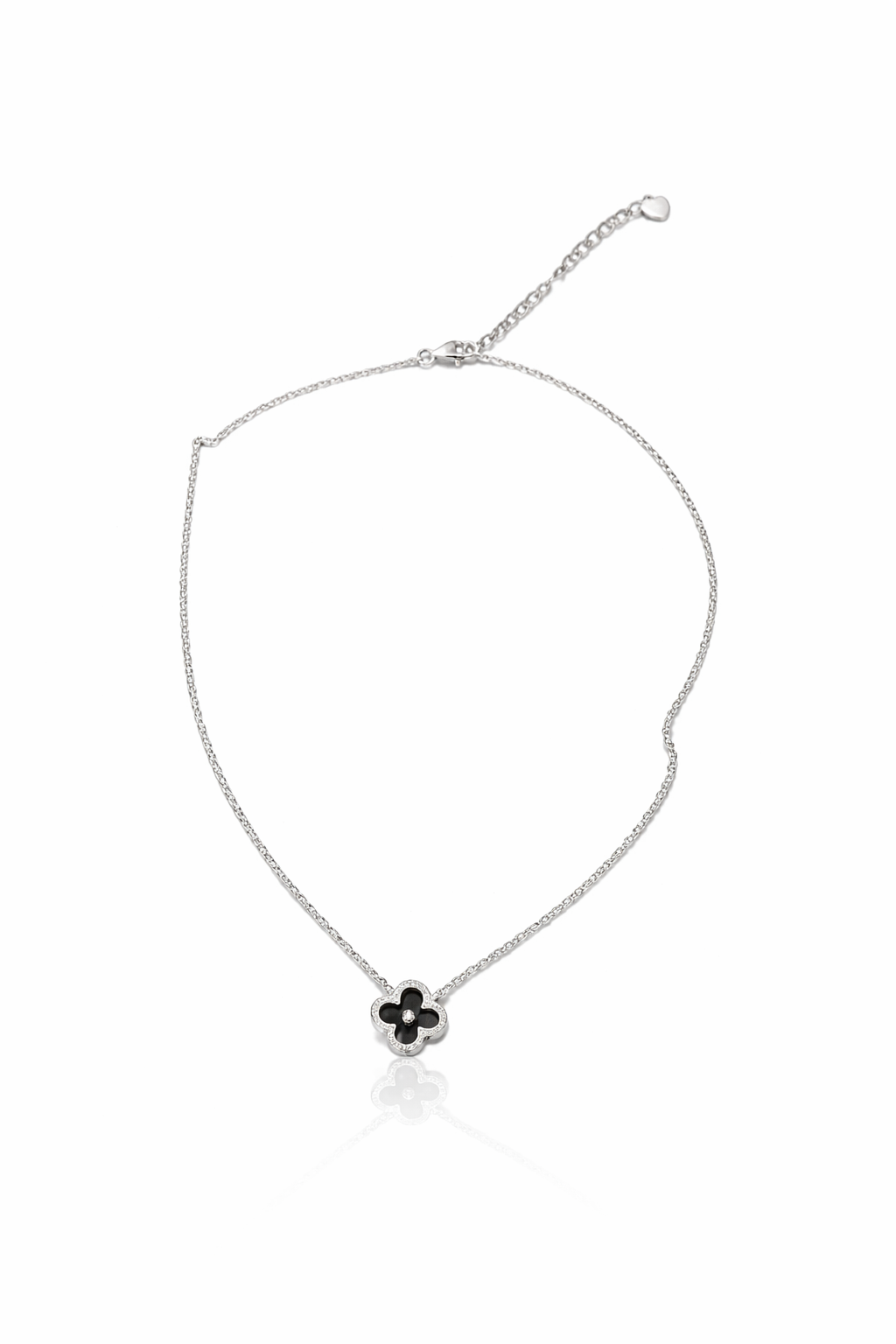 Cadena Flor luz negra - Van Cleef