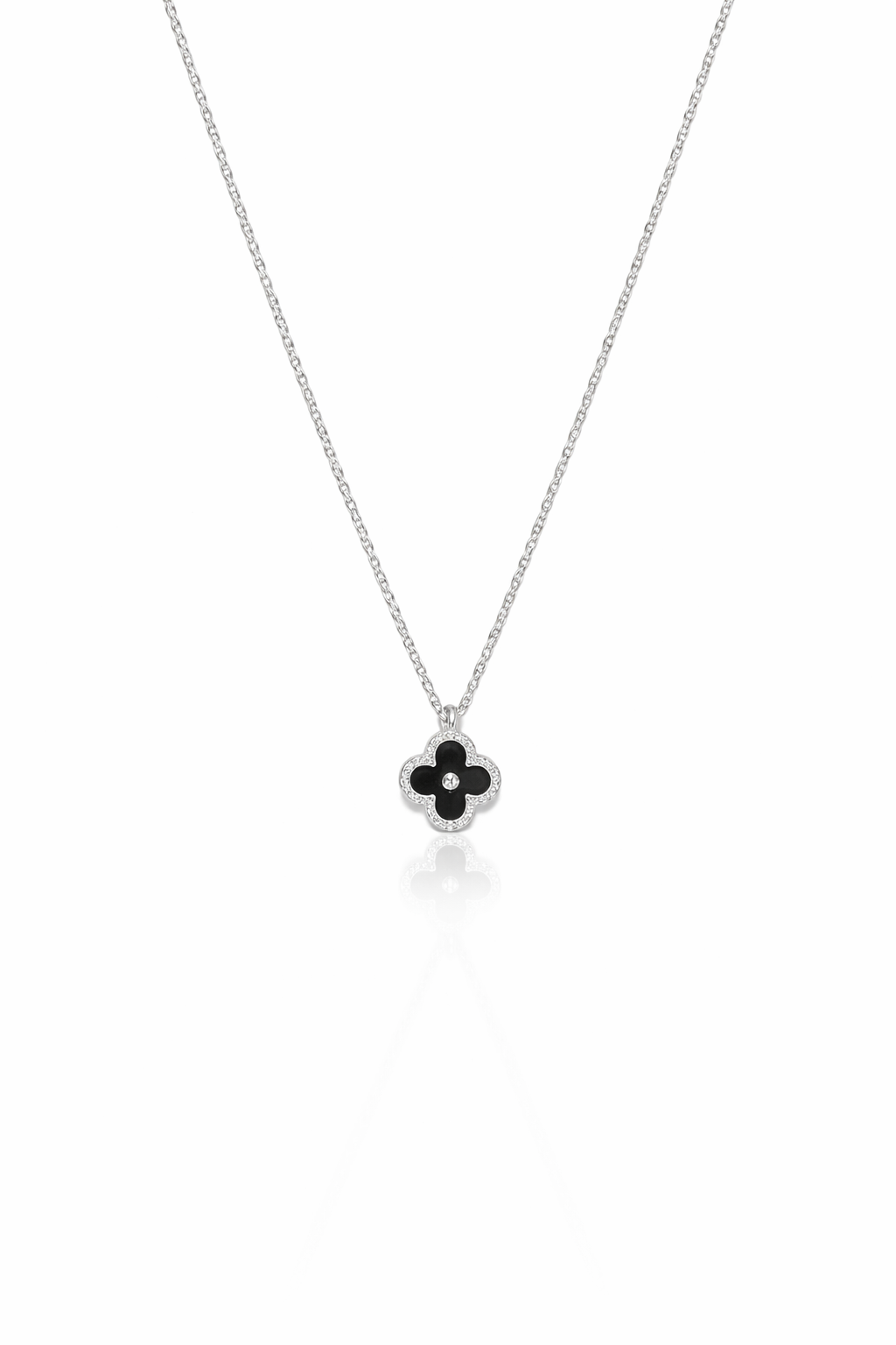 Cadena Flor luz negra - Van Cleef