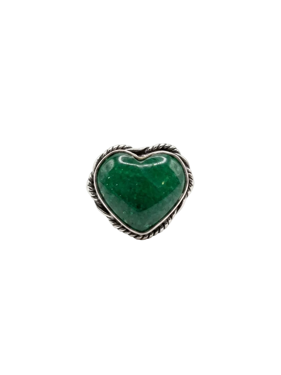 Anillo de plata- Esmeralda