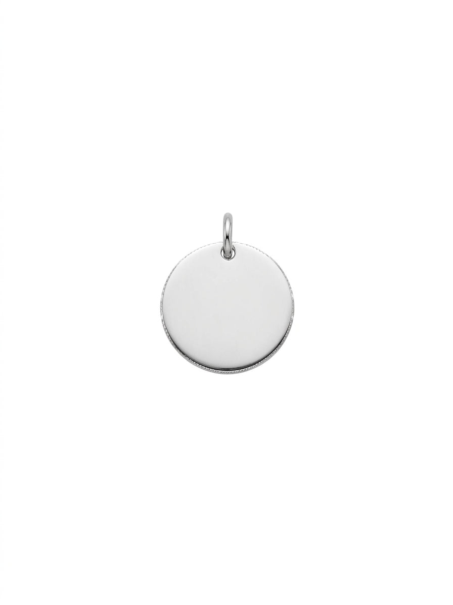 Placa de plata - Circular