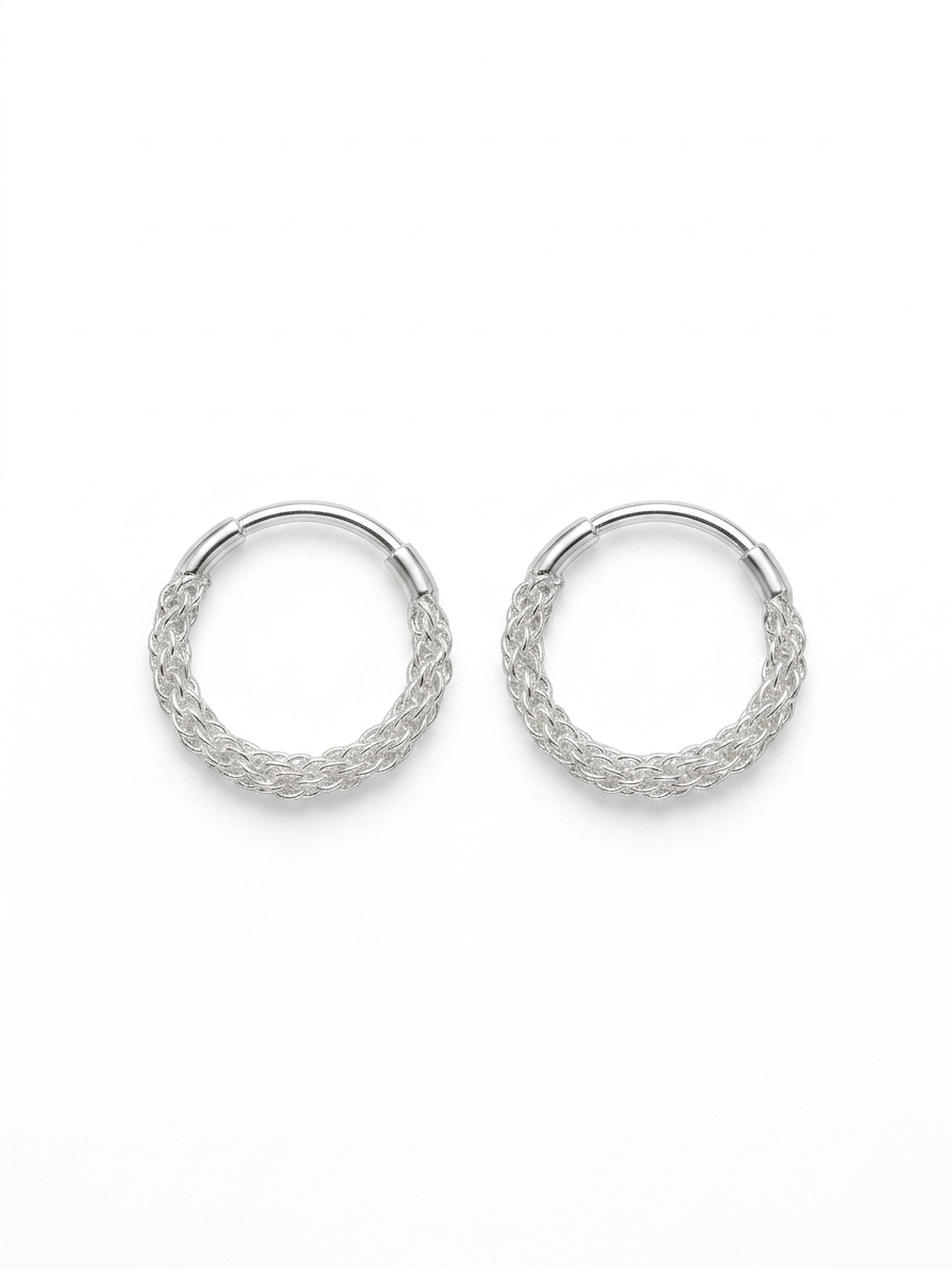 Aretes de plata - Reina