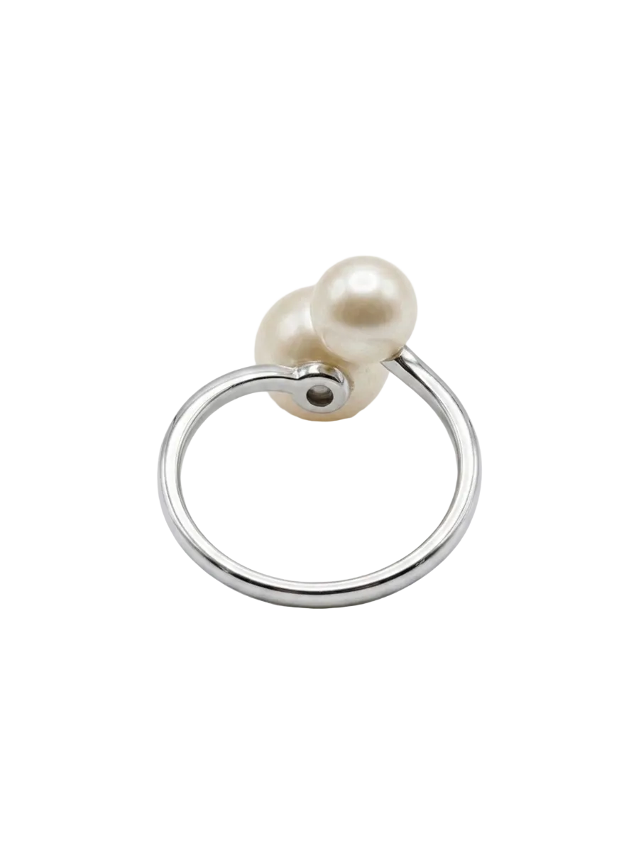 Anillo de compromiso - Perlas