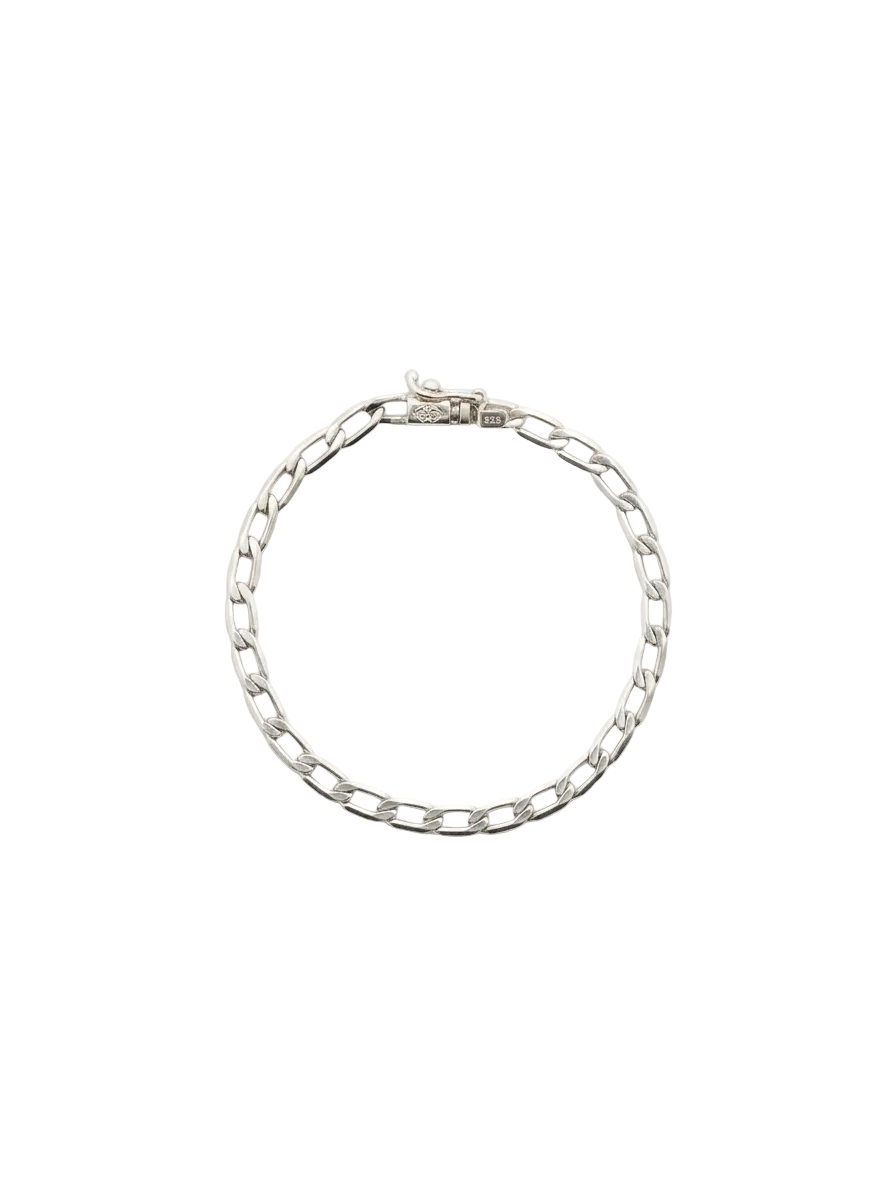 Pulsera de plata hombre - Vertex