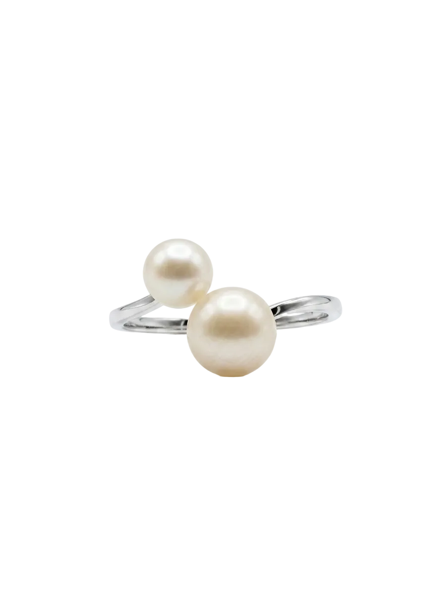 Anillo de compromiso - Perlas