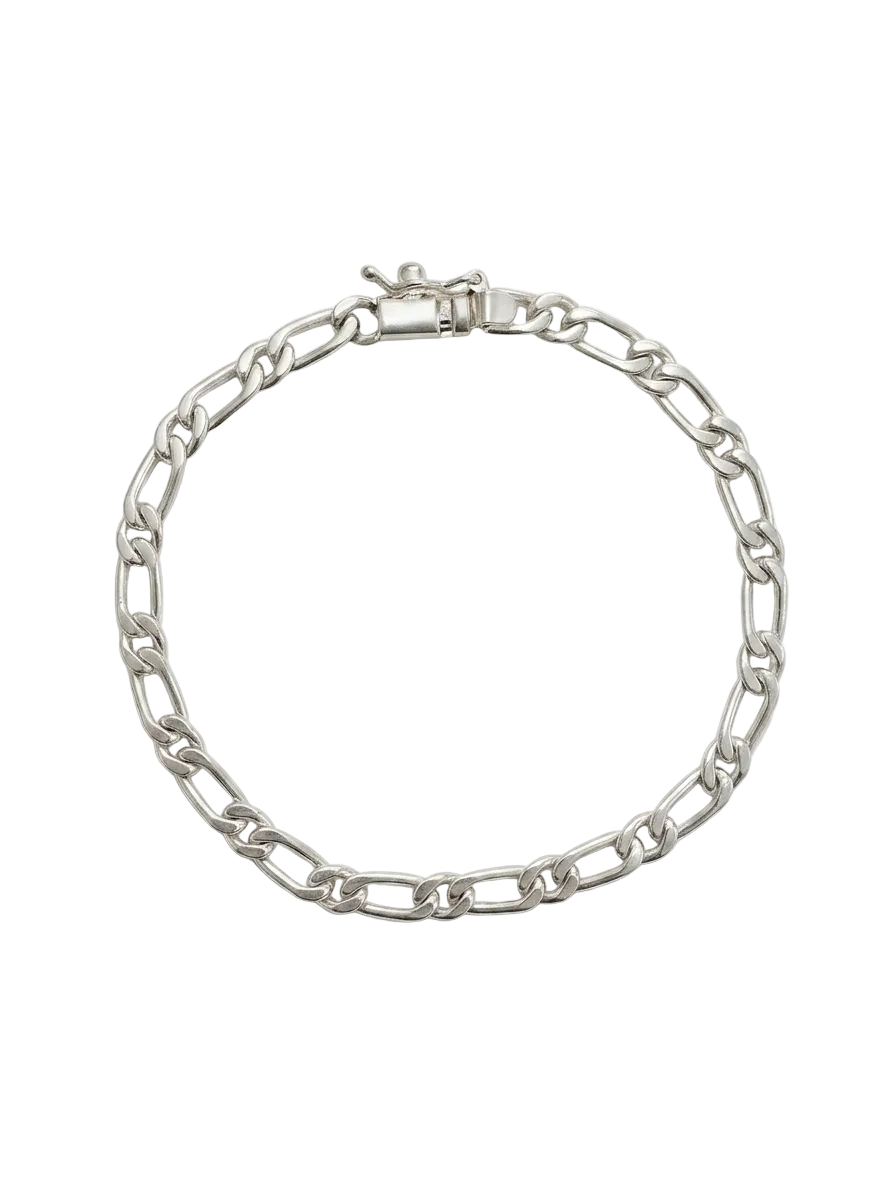 Pulsera de plata hombre - Magnus
