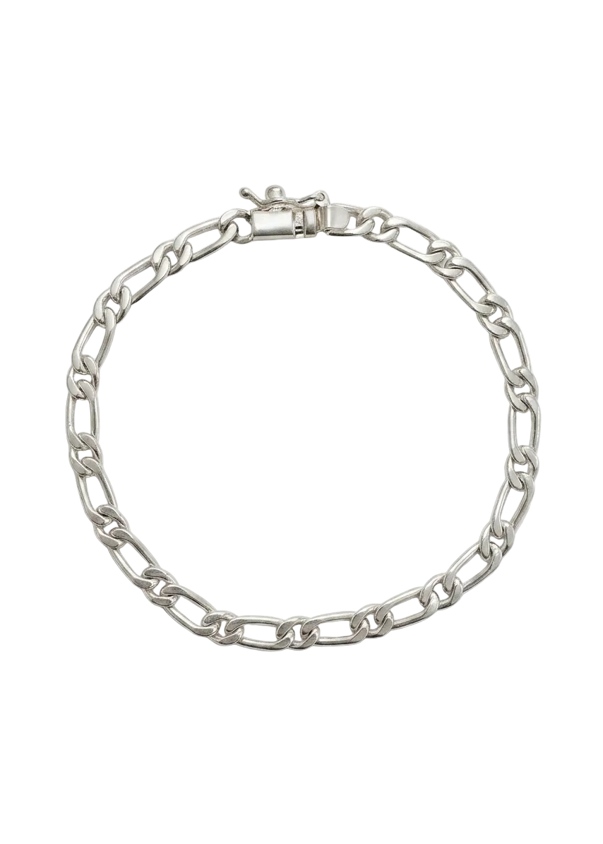 Pulsera de plata hombre - Magnus