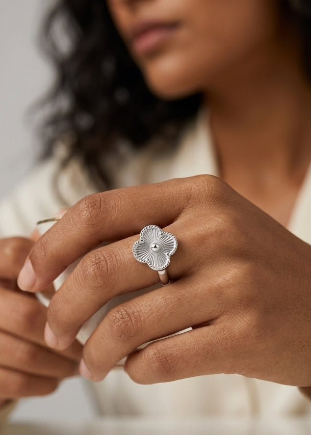 Anillo de plata - Van cleef
