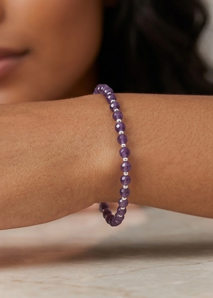 Pulsera de plata - Violet