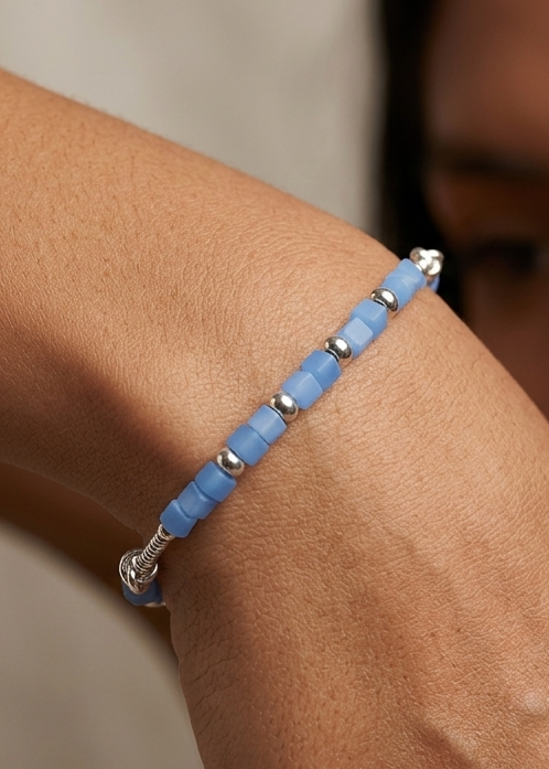 Pulsera de plata - Amatista