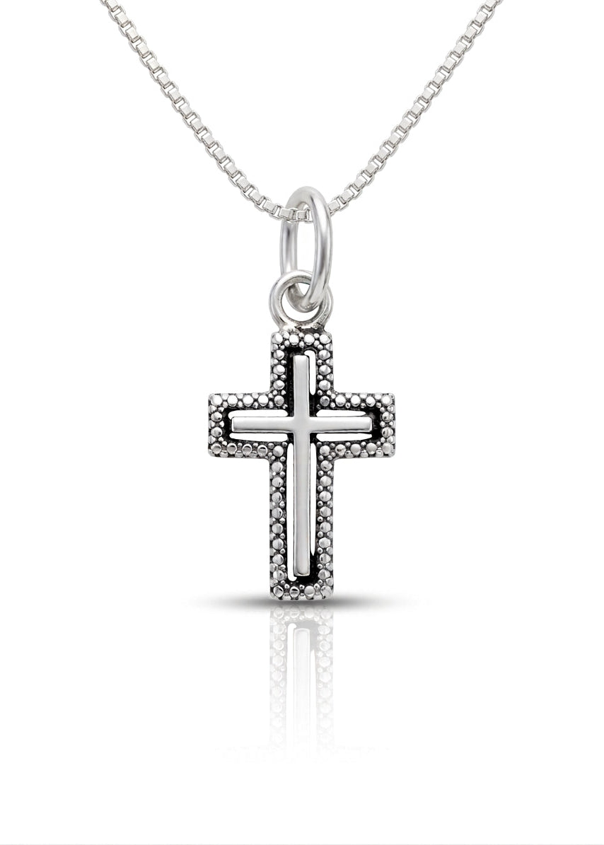 Dije de plata - Cruz