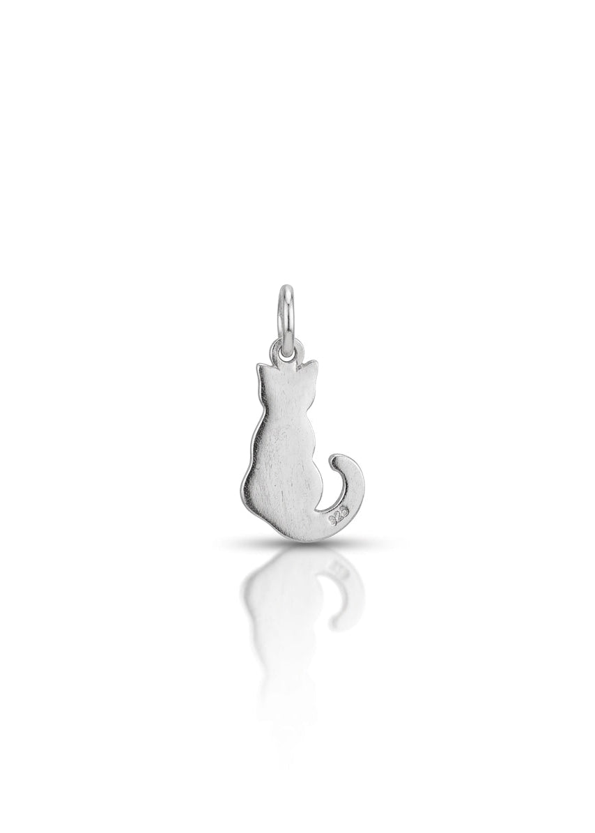 Dije de plata - Gatito