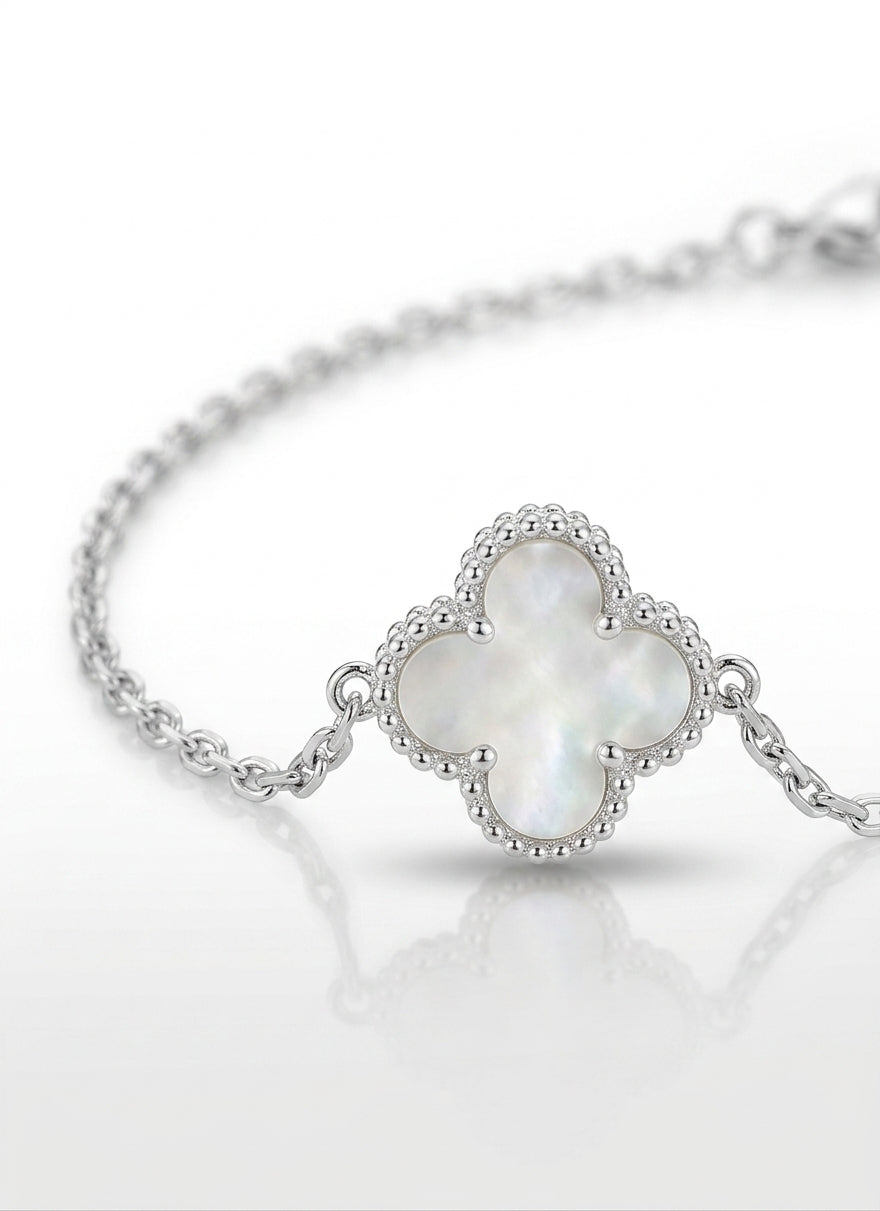 Van Cleef - Pulsera 1 flor nacar