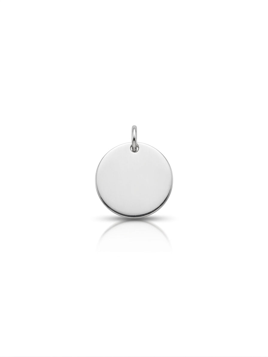 Placa de plata - Circular