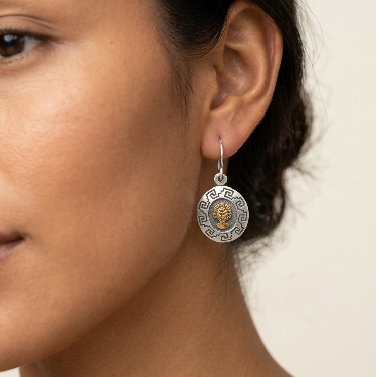 Aretes de plata - Tumi