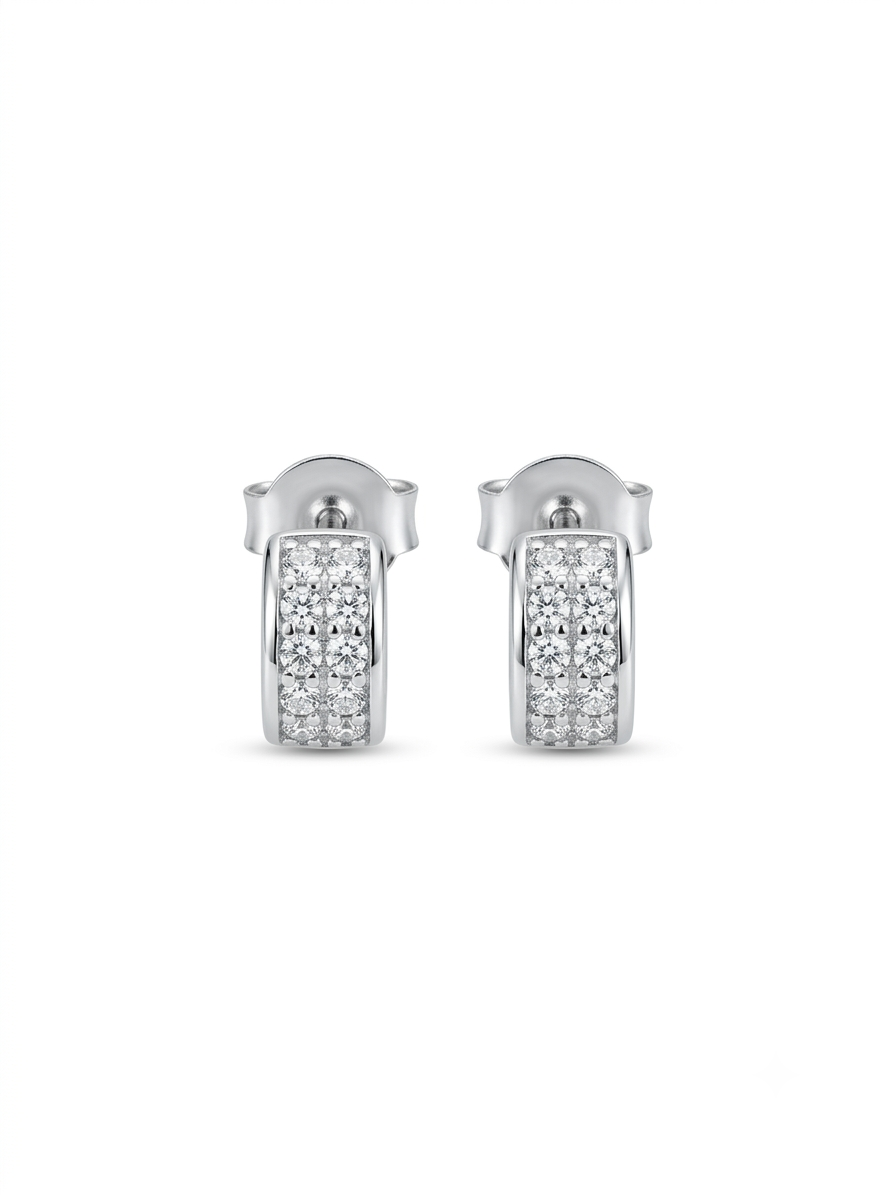 Aretes de plata - Brillitos