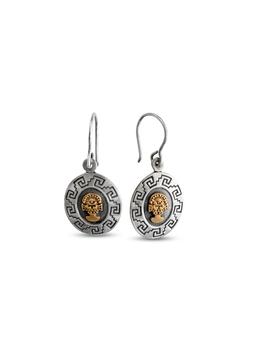 Aretes de plata - Tumi