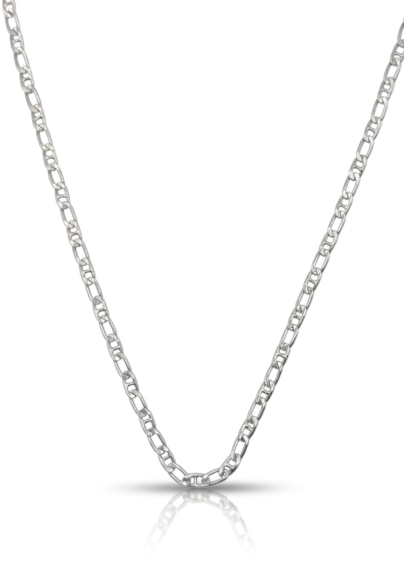 Cadena de plata de varón - Gucci con eslabones