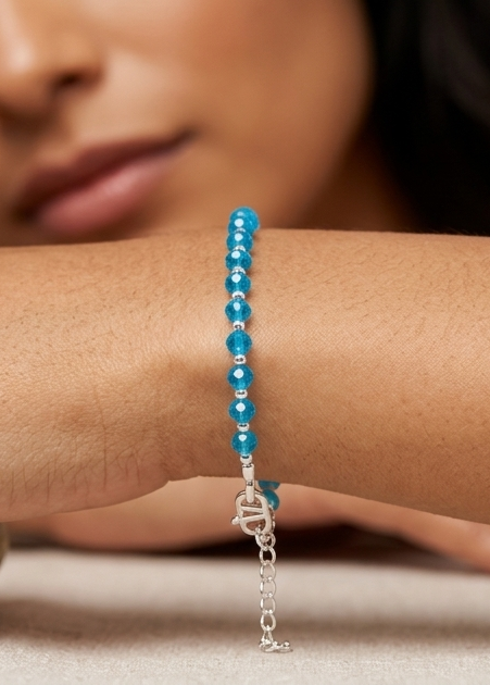 Pulsera de plata - Azaela Celeste