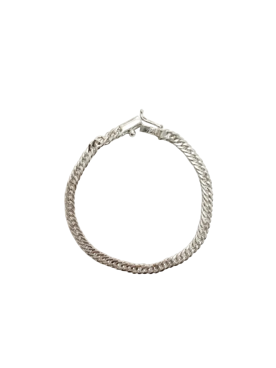 Pulsera de plata hombre - Titan