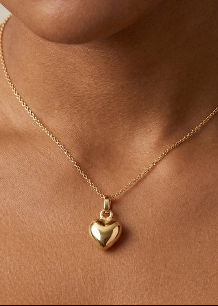 Dije de oro - Corazón