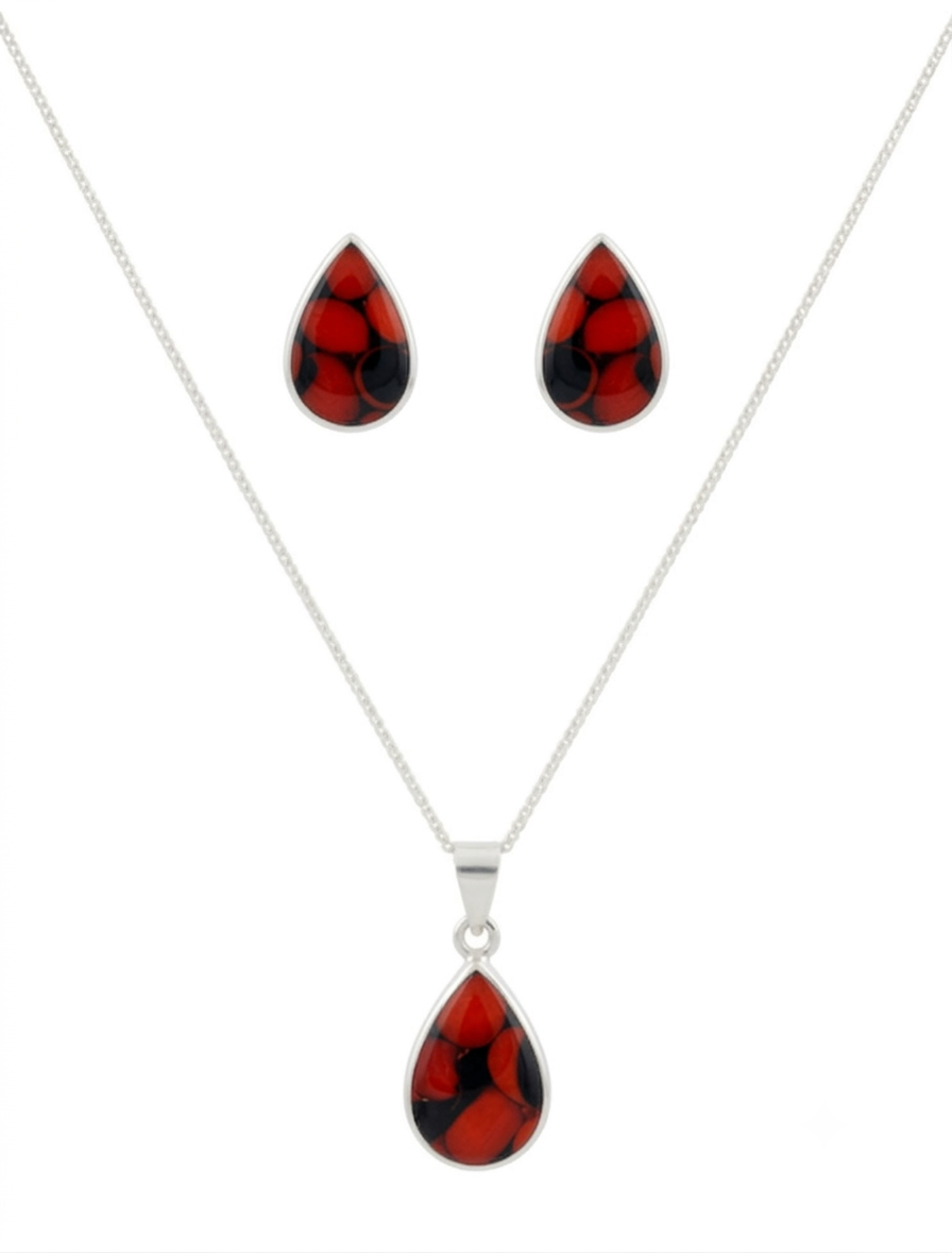 Juego de plata - Gota roja