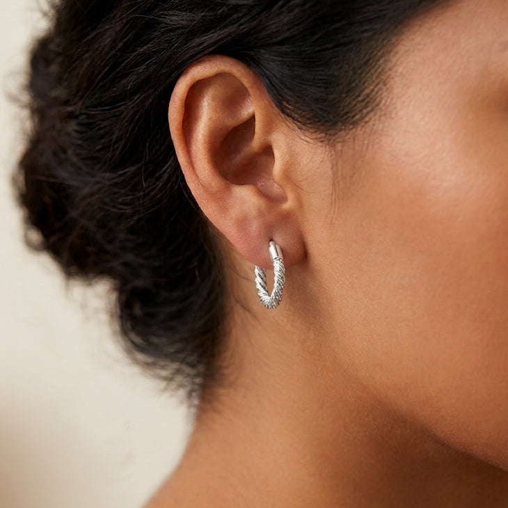 Aretes de plata - Realeza