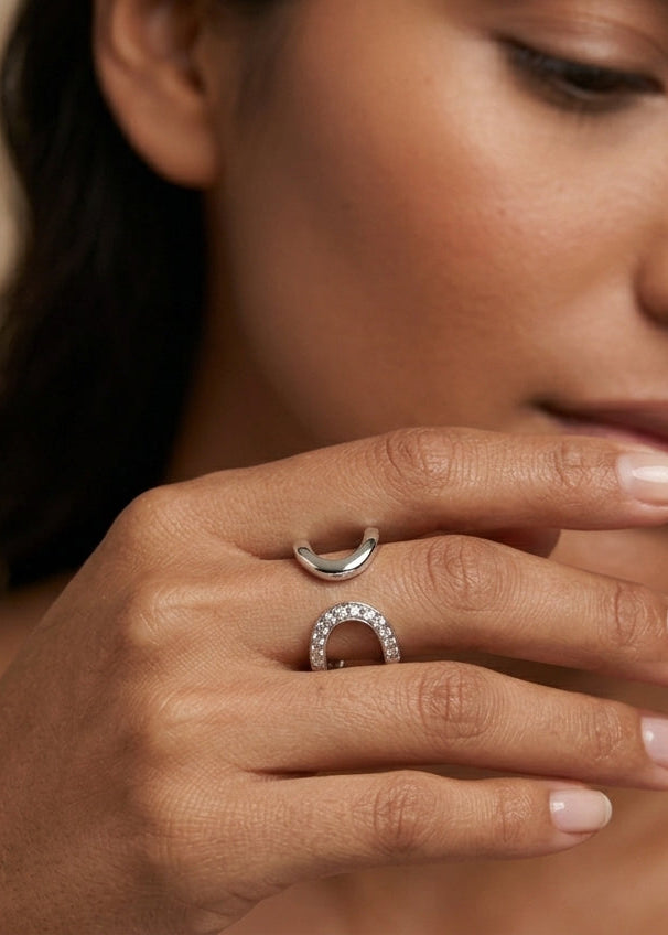 Anillo de plata - ajustable