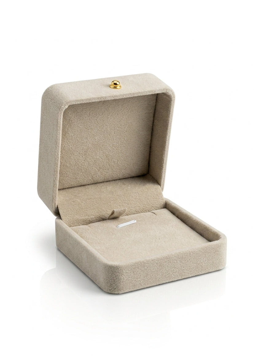 Cofre Beige para set - cadenas y pulseras