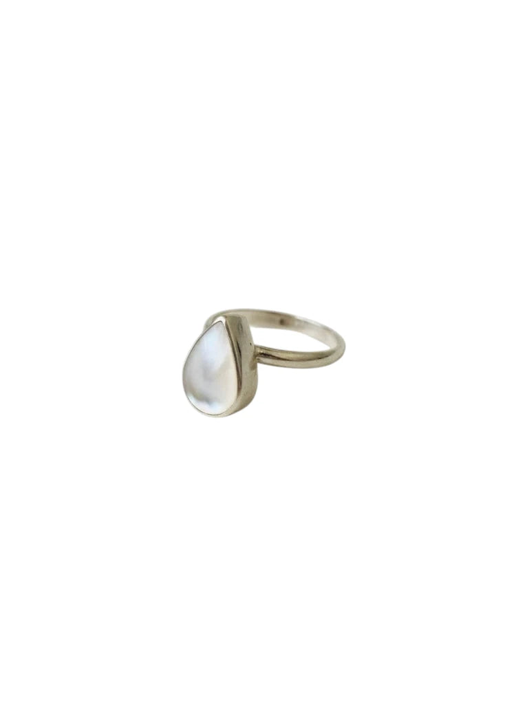Anillo de plata - Gota Nacar