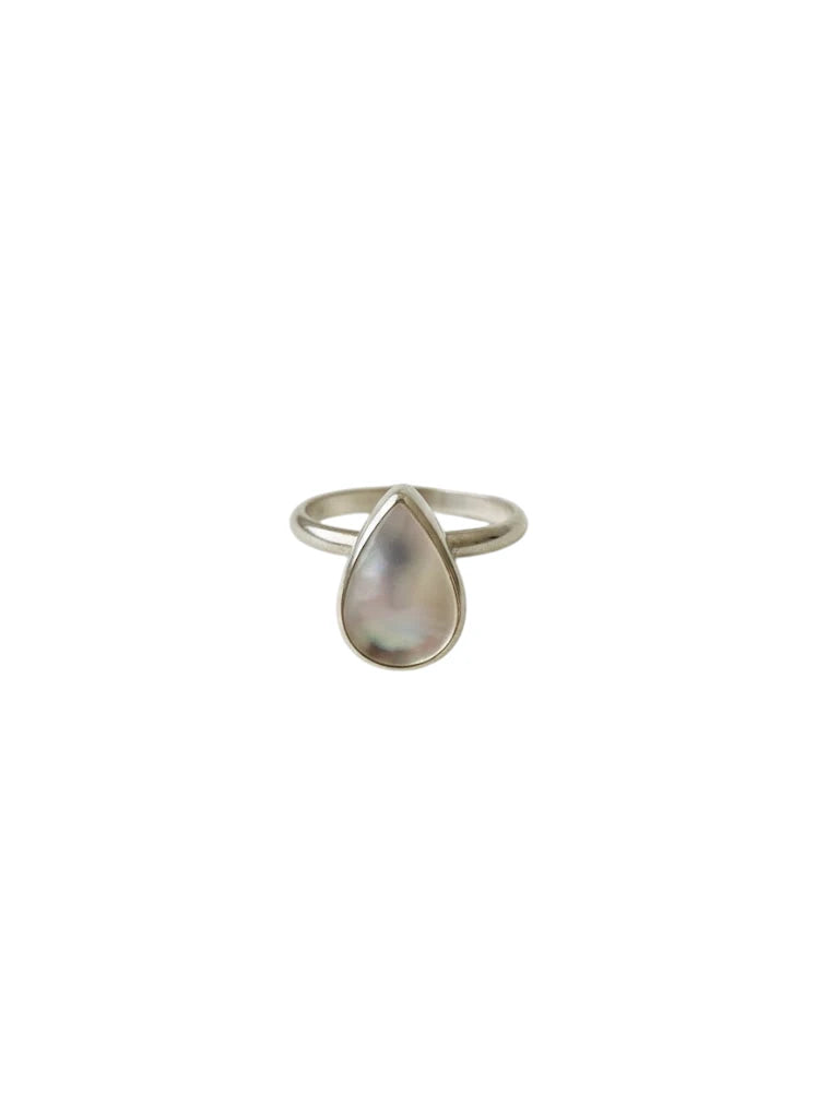 Anillo de plata - Gota Nacar