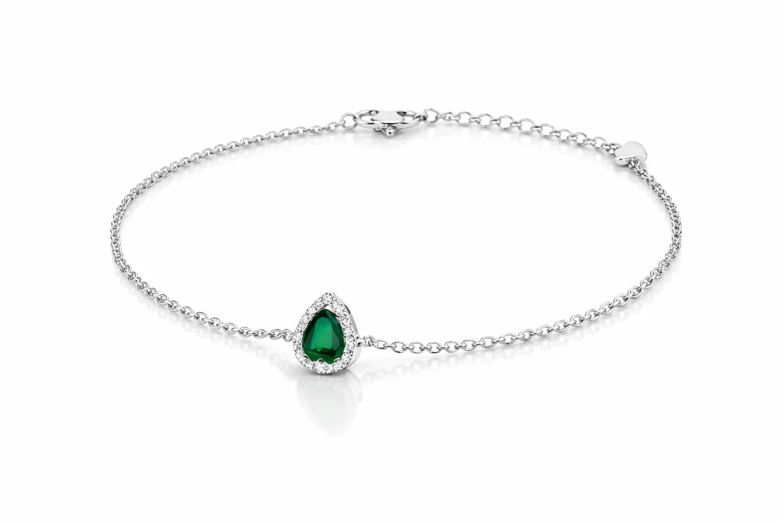 Pulsera Gota verde