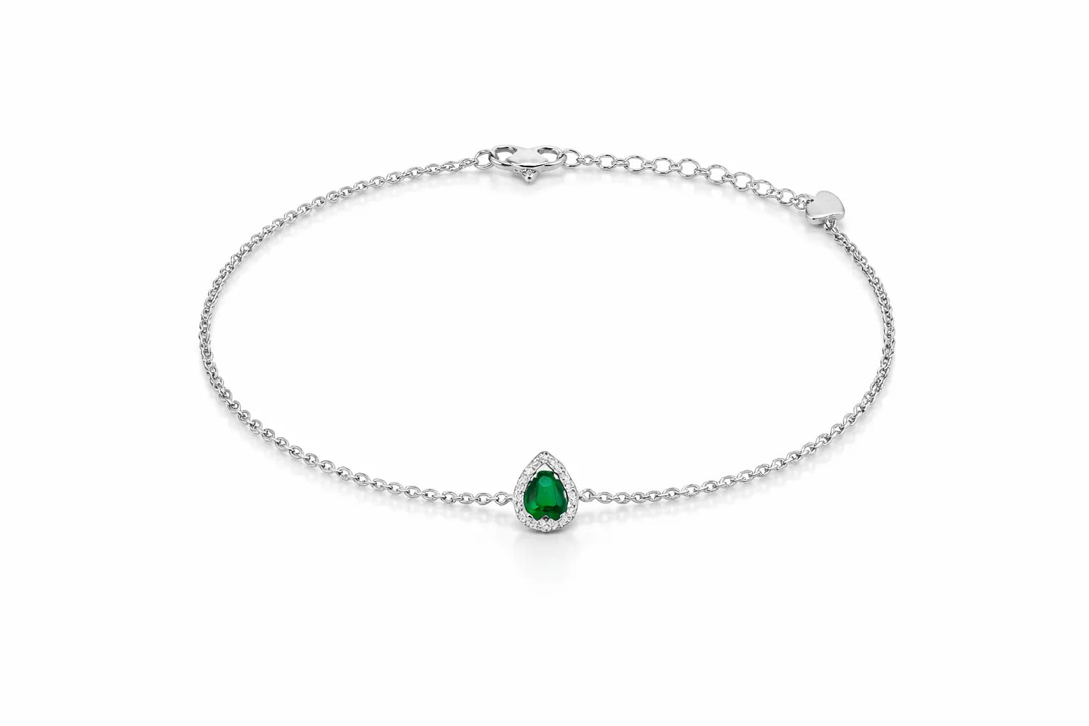 Pulsera Gota verde