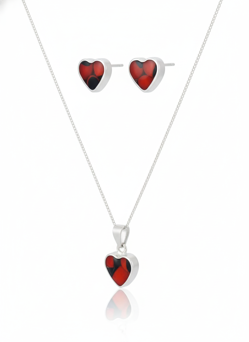 Juego de plata - Huayruro Corazon