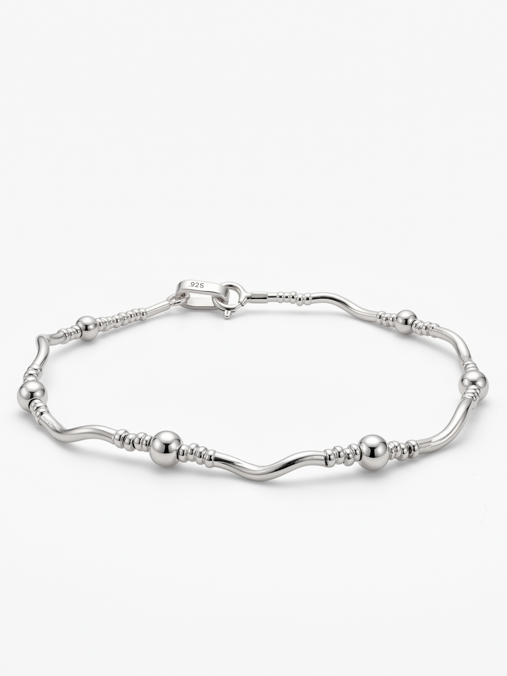 Pulsera de plata - Magnolia